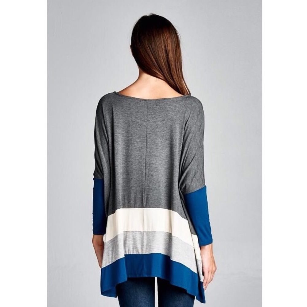 Color Block Tunic - Picture 3 of 4